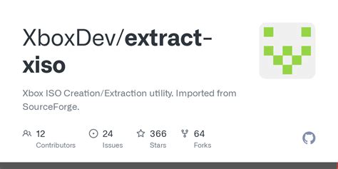 xboxdev extract xiso